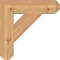 Ekena Millwork Traditional Craftsman Smooth Bracket, Western Red Cedar, 3 1/2"W x 16"D x 16"H BKT04X16X16TRA04SWR - alternate 3